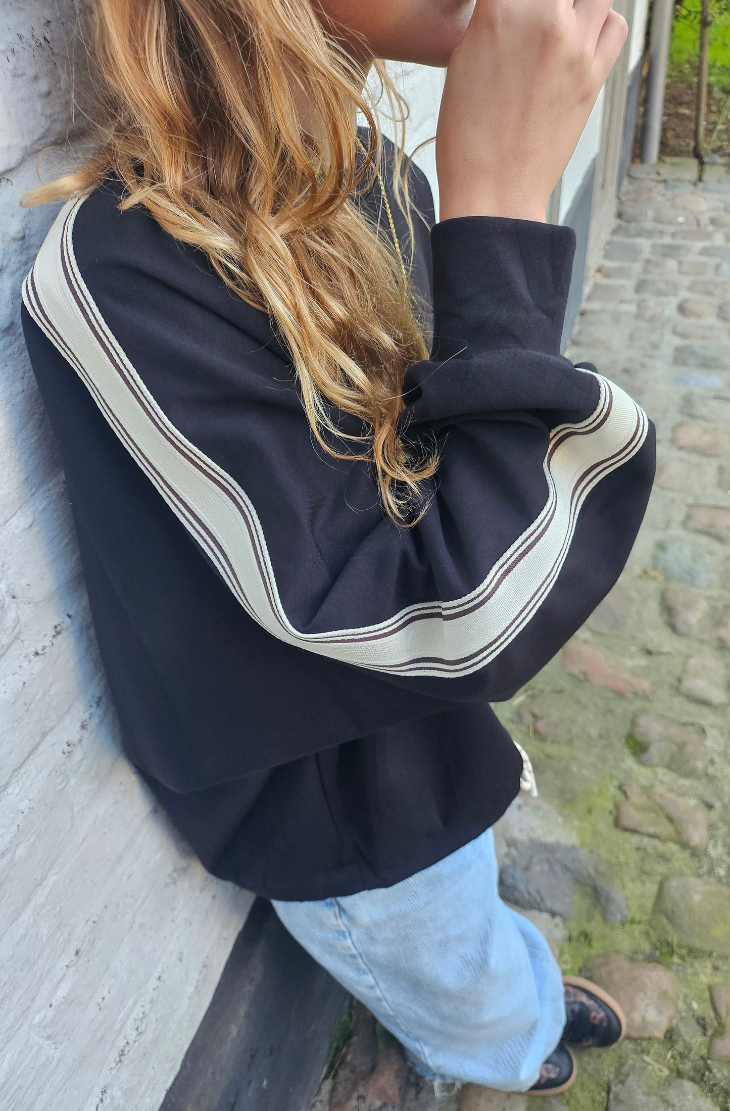 Sweat bande blanche