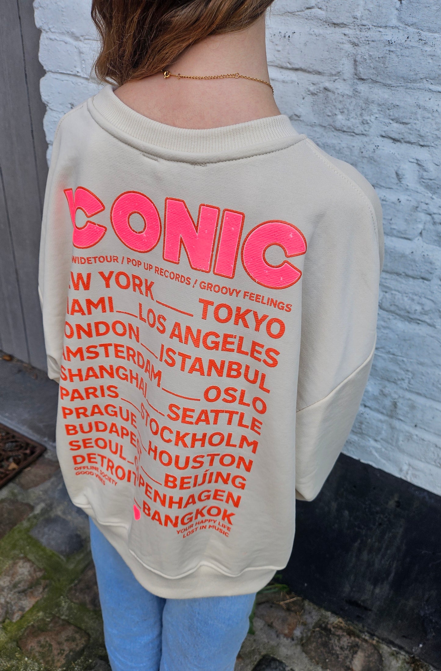 Sweat iconic beige