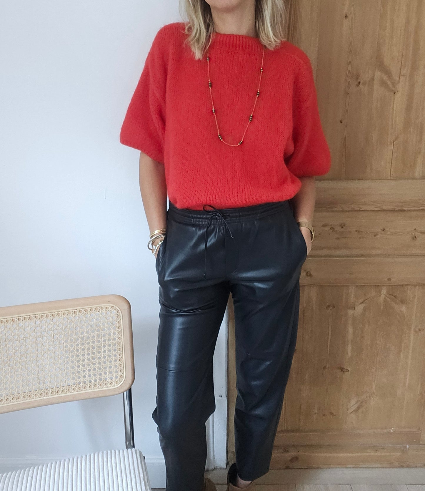 Pull manches courtes (plusieurs couleurs)