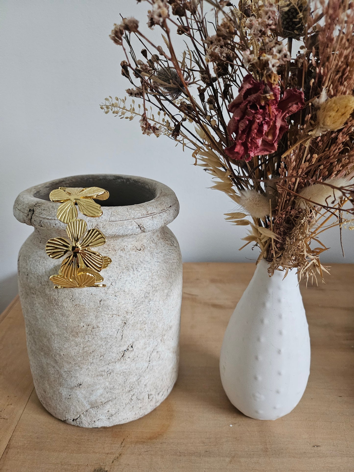 Bracelet Manchette Fleur
