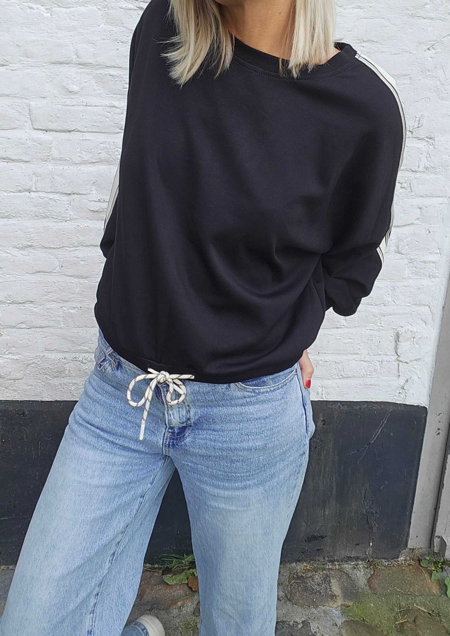 Sweat bande blanche