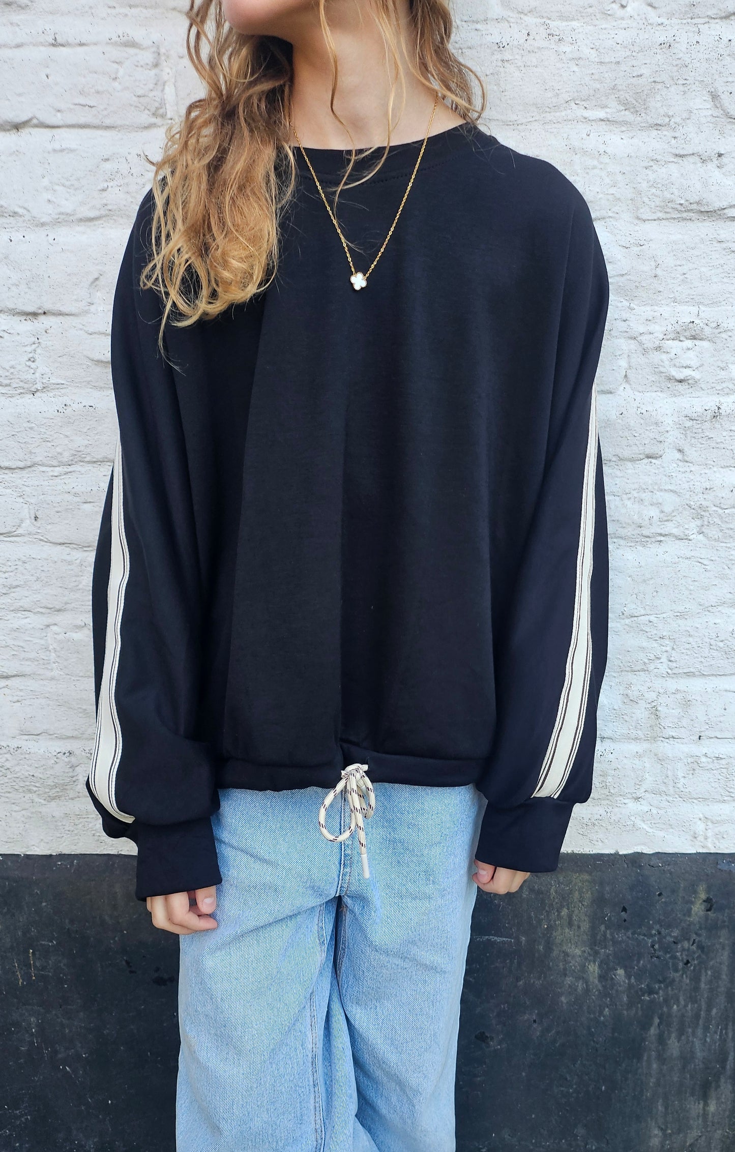 Sweat bande blanche