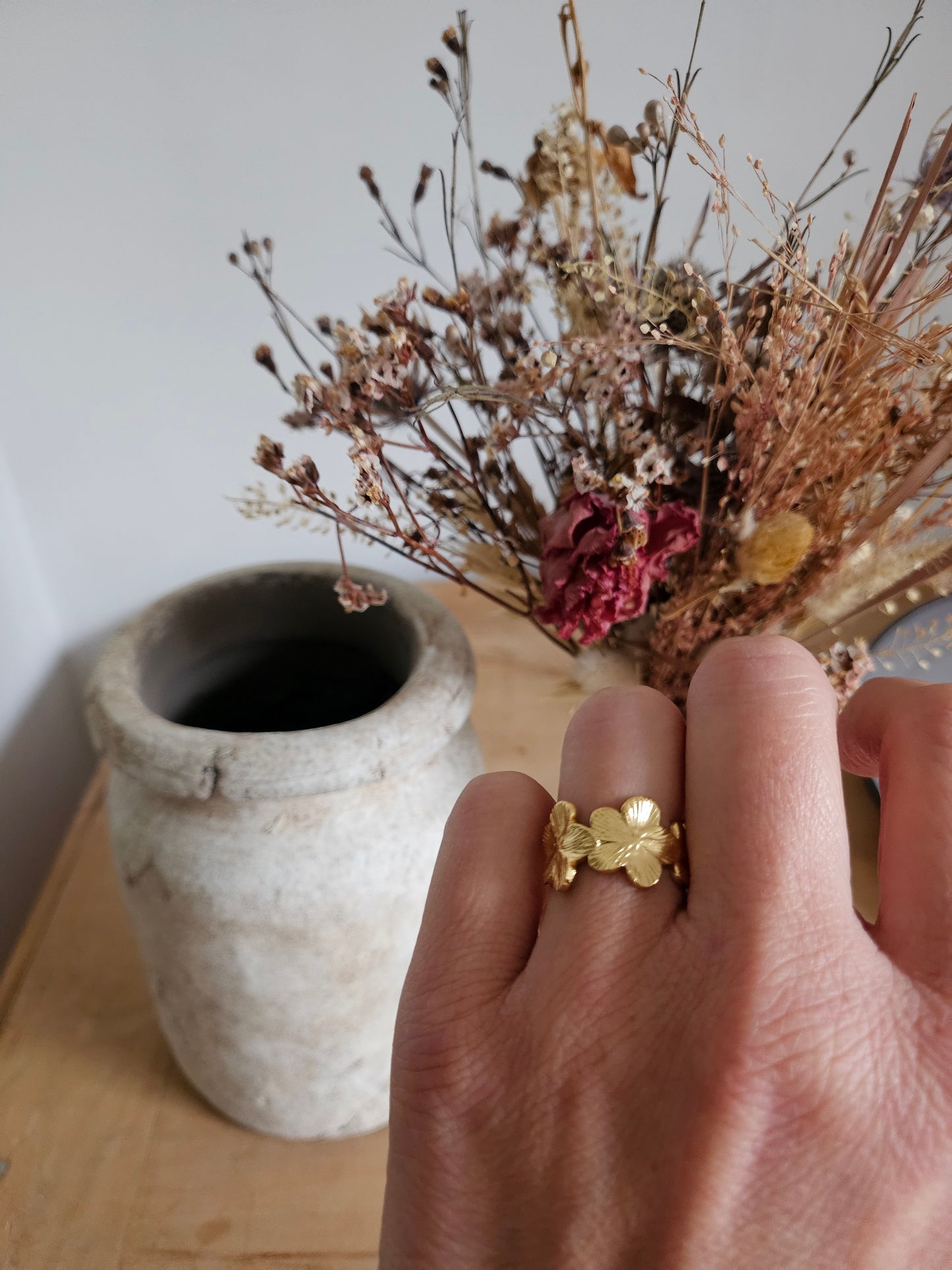 Bague fleur
