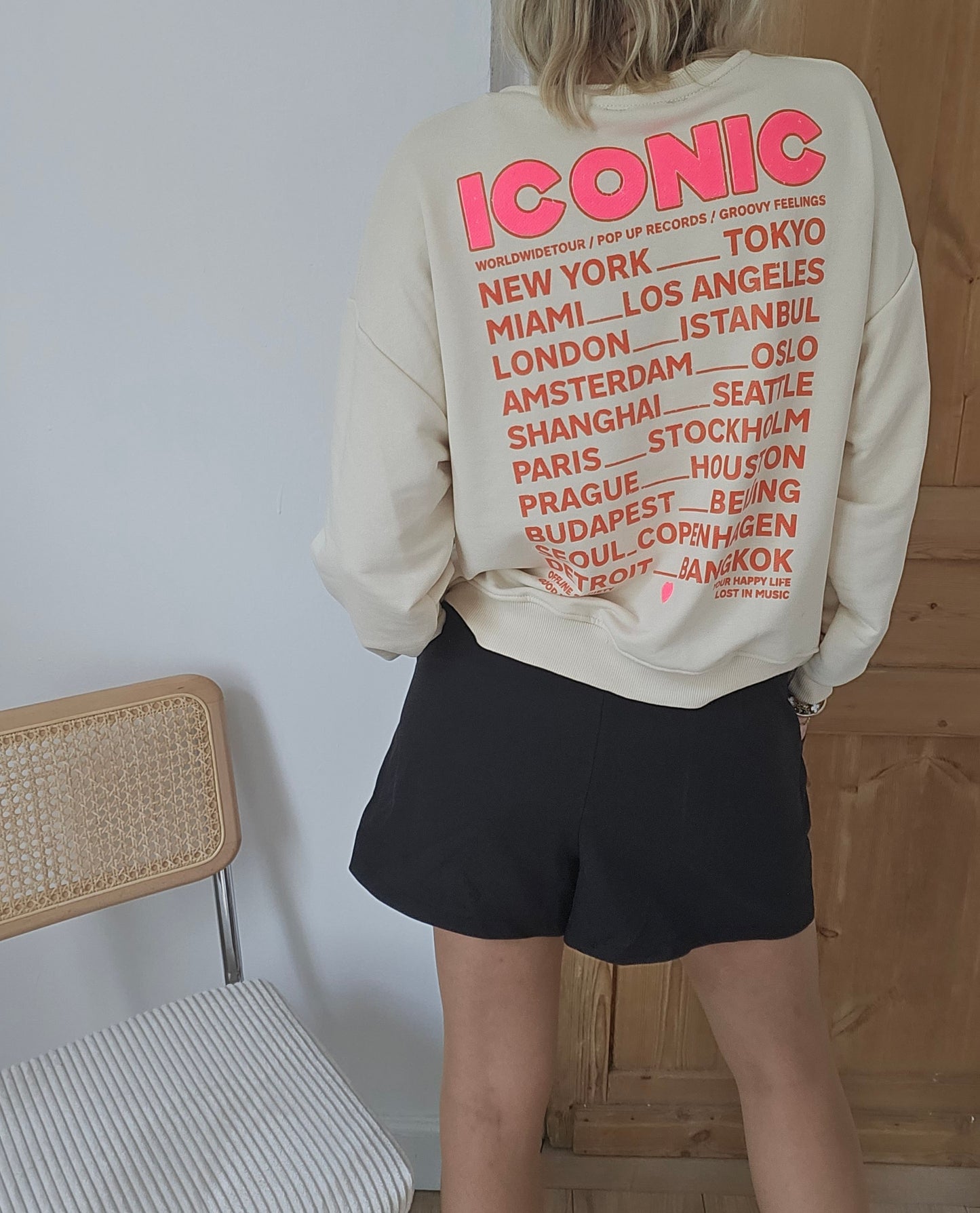 Sweat iconic beige
