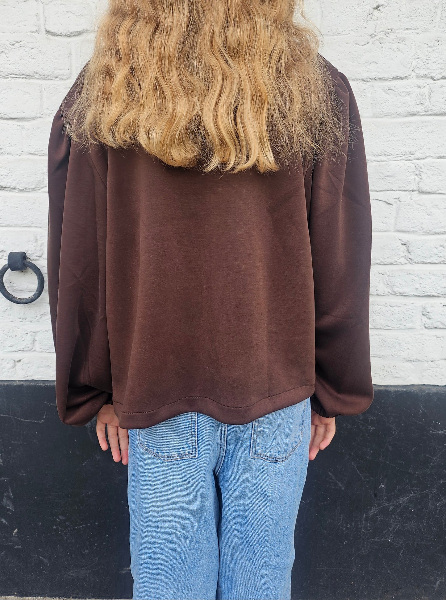 Gilet ultra doux chocolat