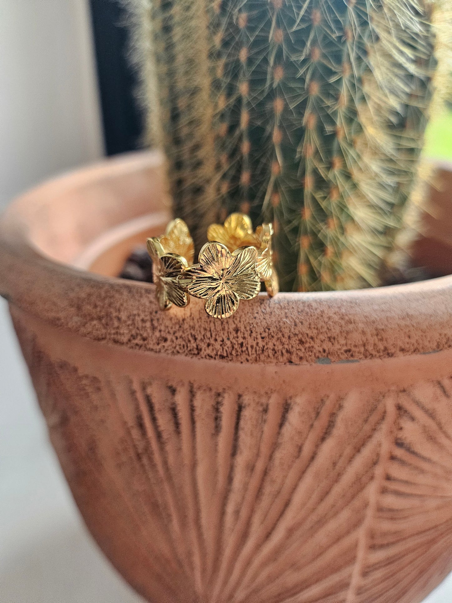 Bague fleur