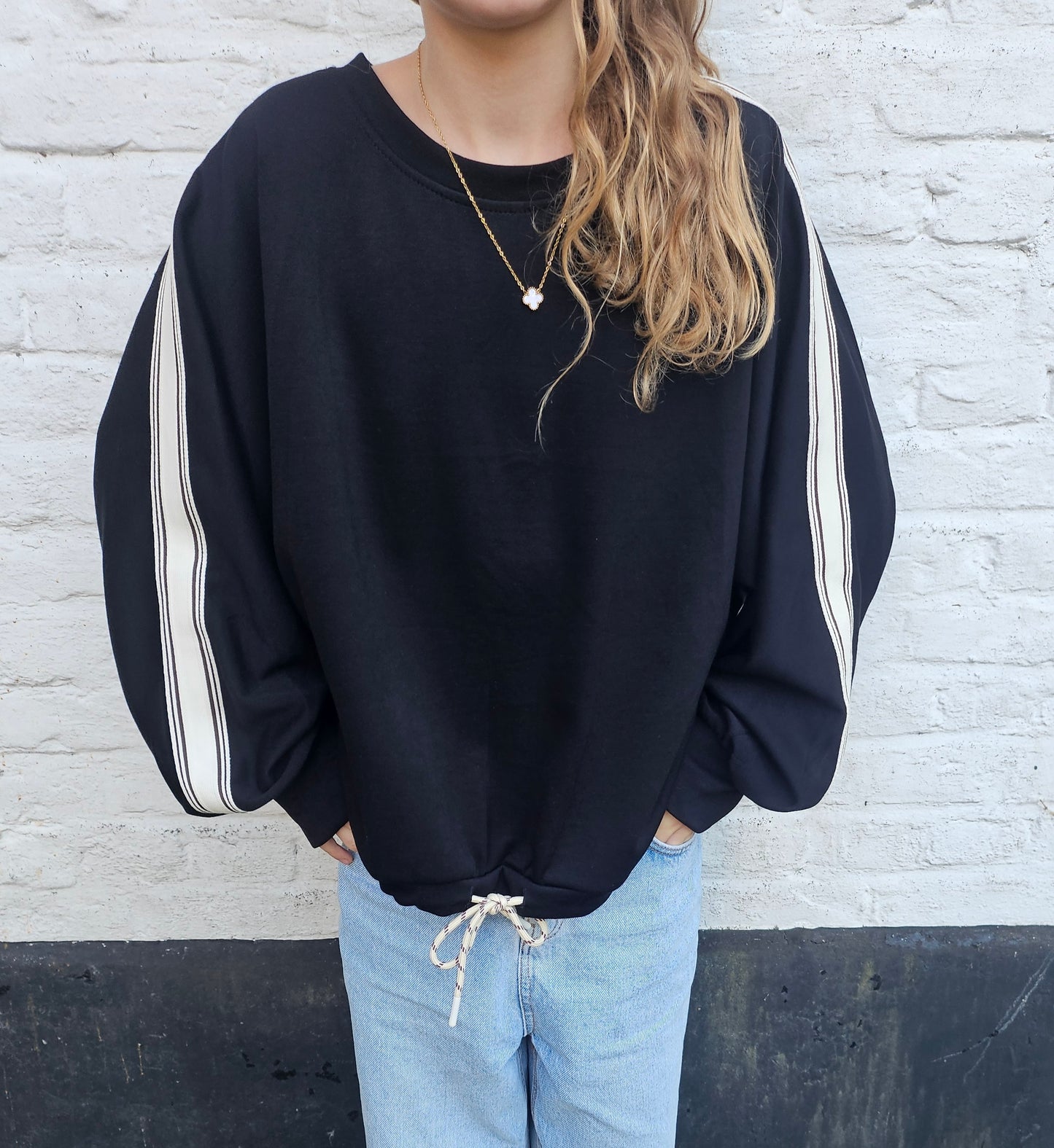 Sweat bande blanche
