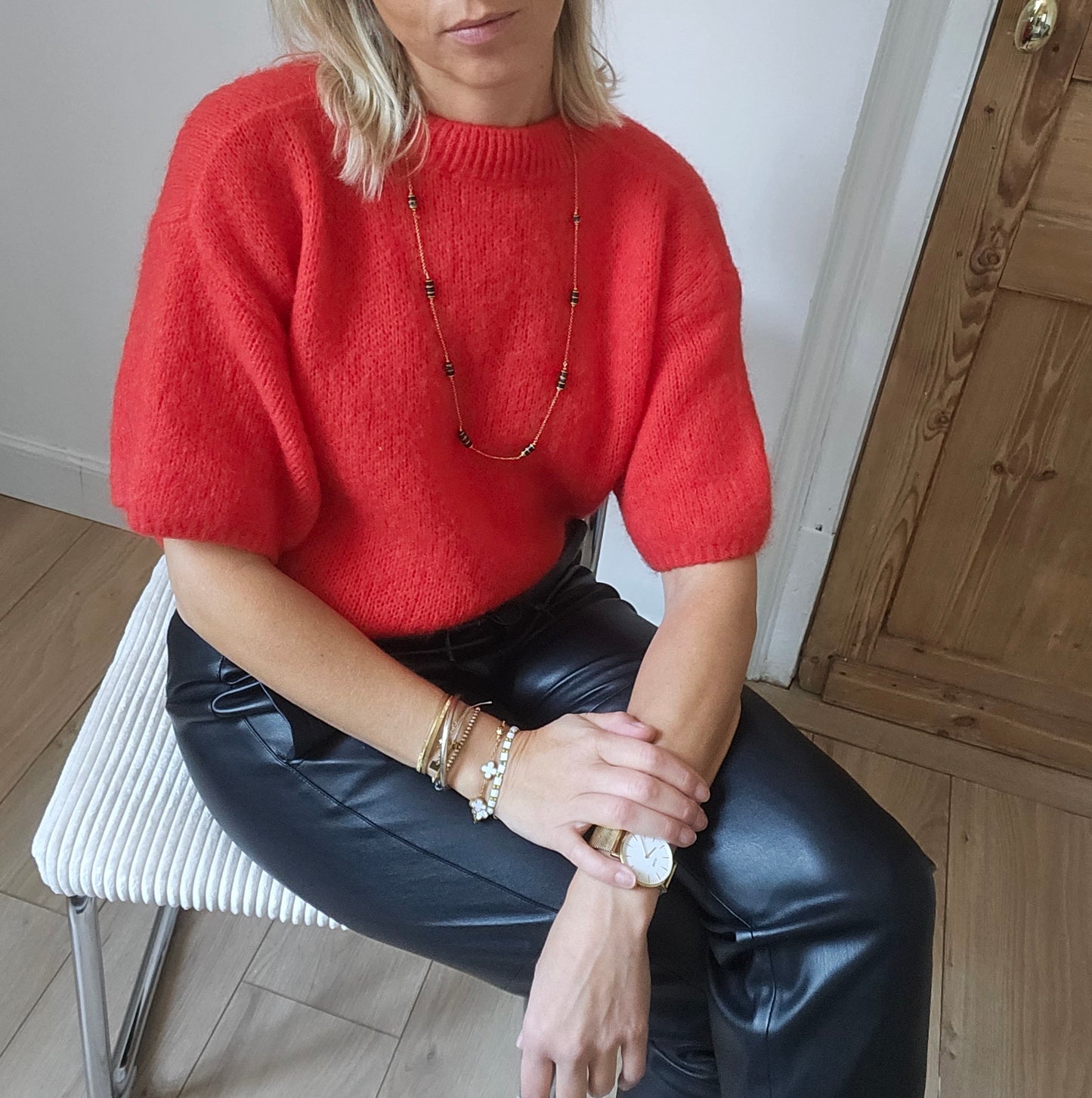Pull manches courtes (plusieurs couleurs)