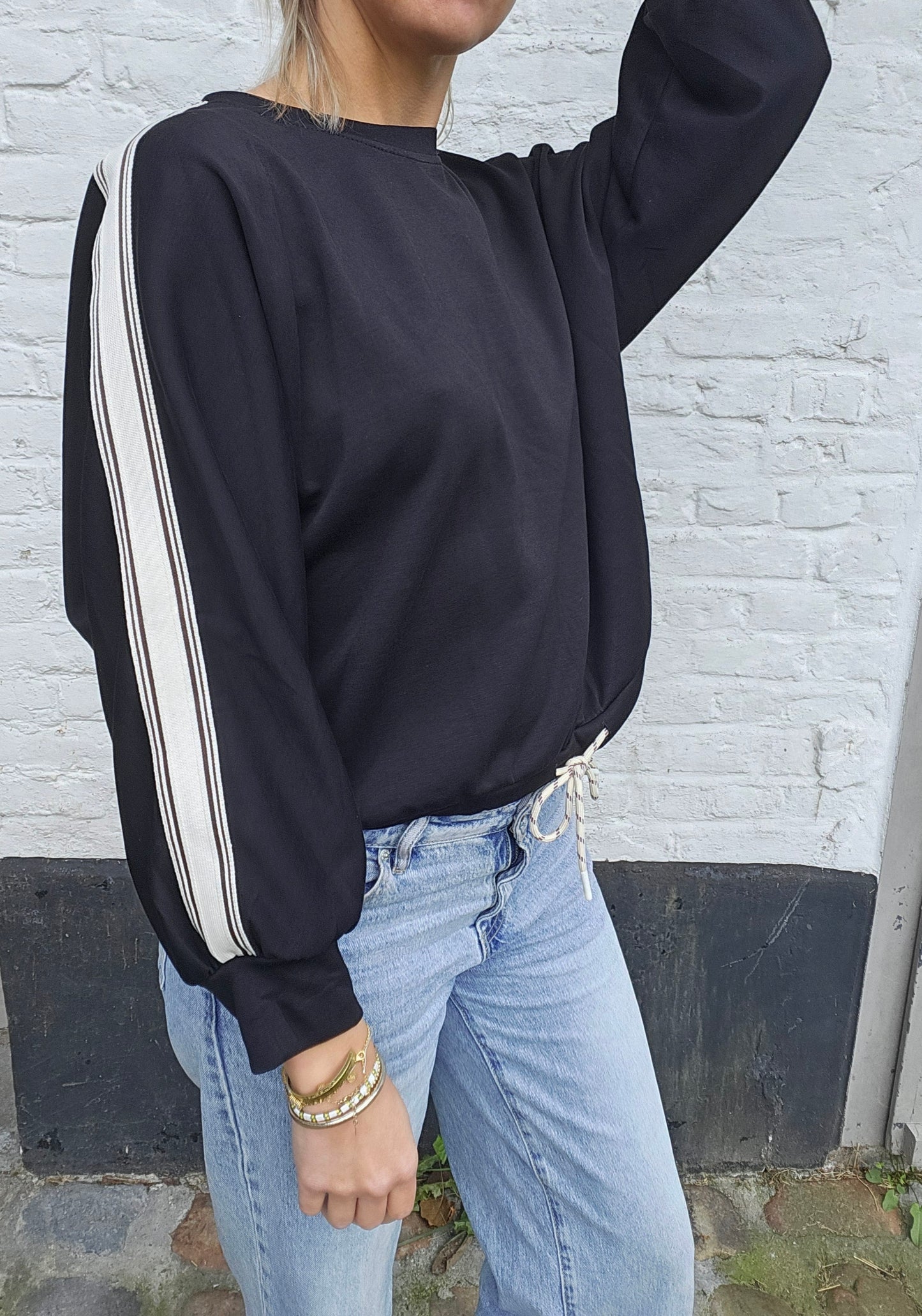 Sweat bande blanche