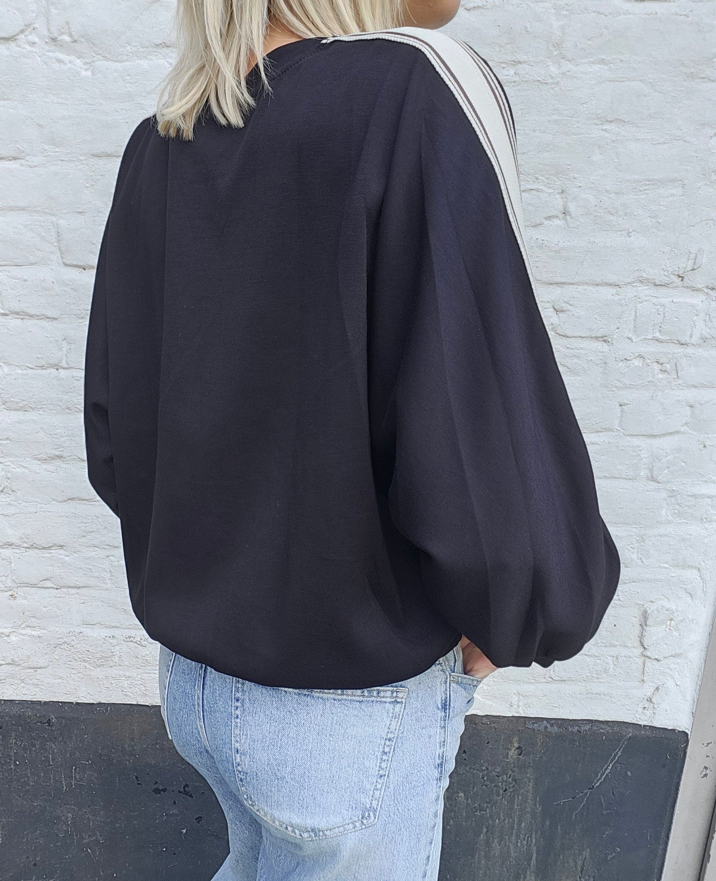 Sweat bande blanche