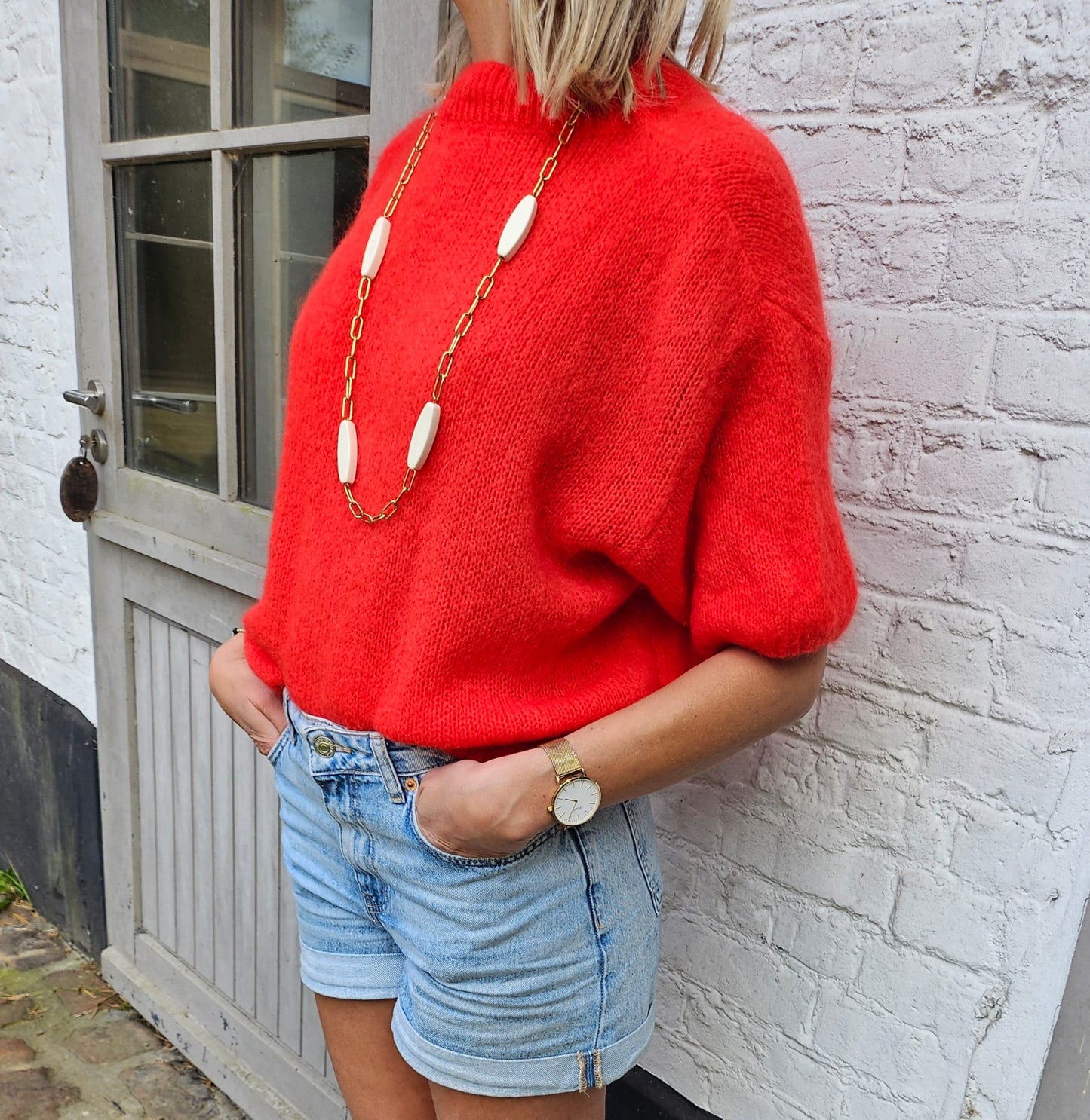 Pull manches courtes (plusieurs couleurs)