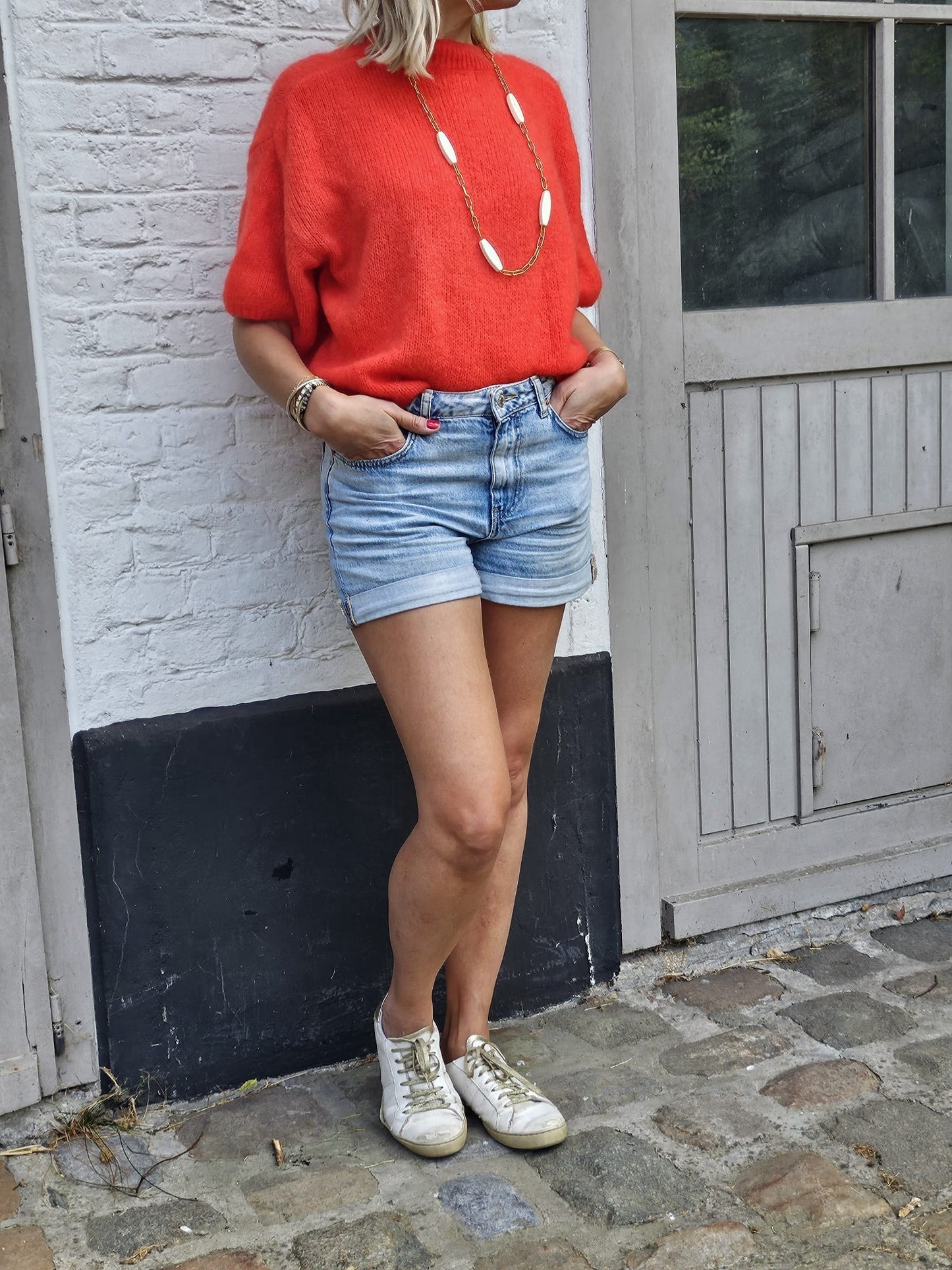 Pull manches courtes (plusieurs couleurs)