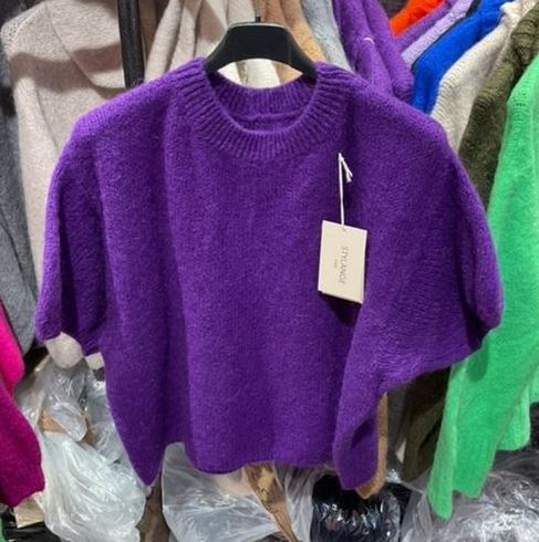 Pull manches courtes (plusieurs couleurs)