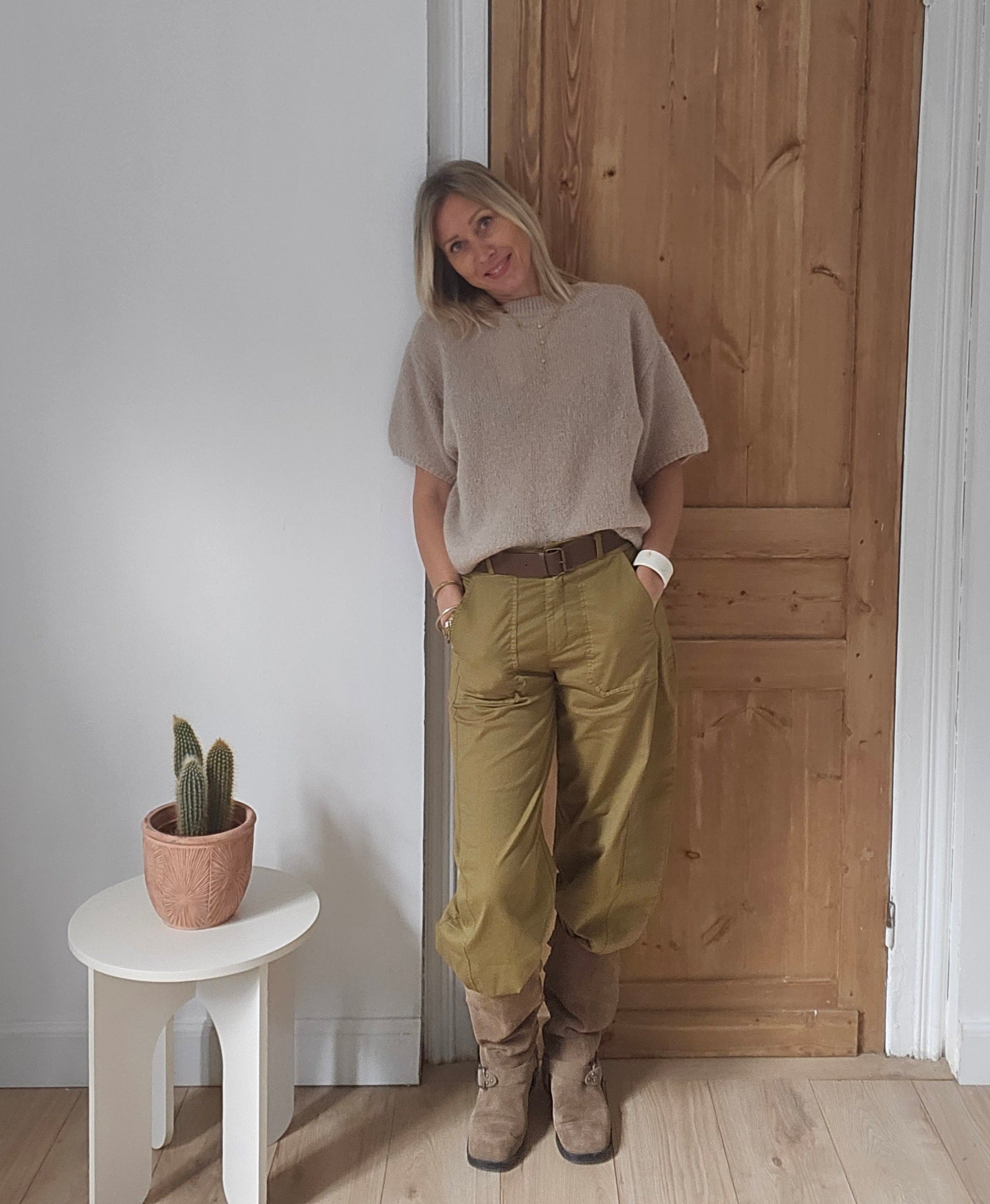 Pantalon_barrel_femme_moutarde