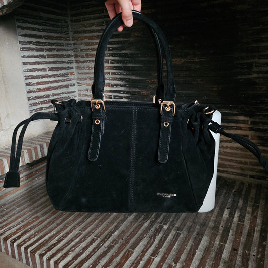 Sac APOLLINE en daim noir