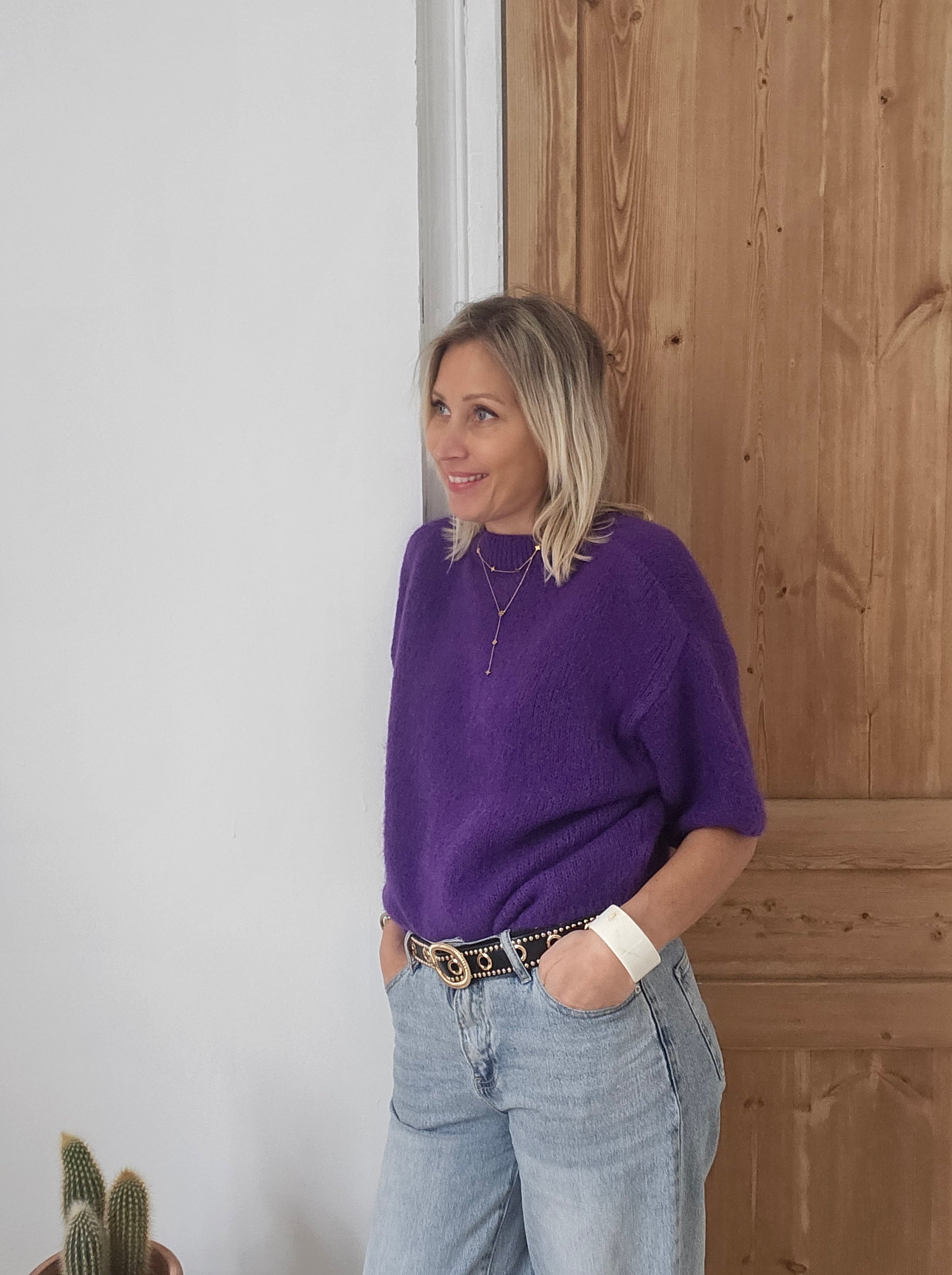 pull_manches_courtes_mohair_violet