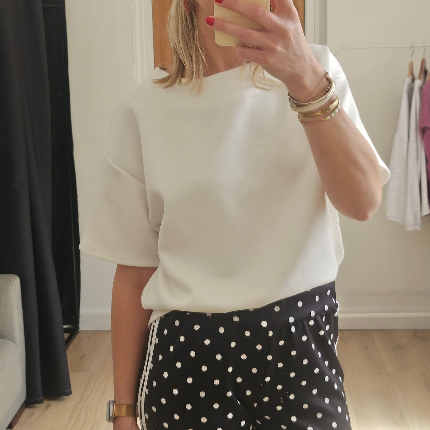 T-shirt épais blanc
