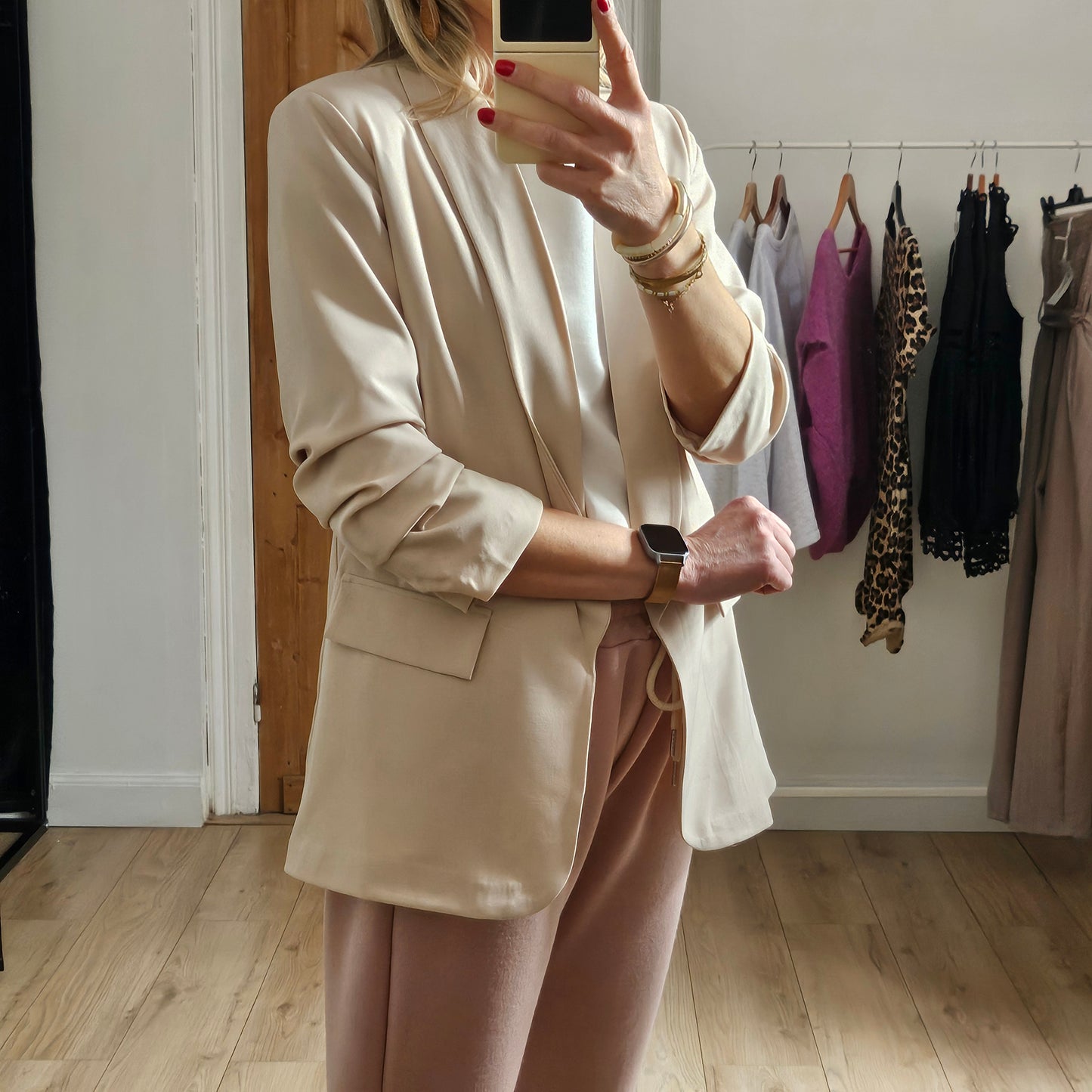 Veste écrue