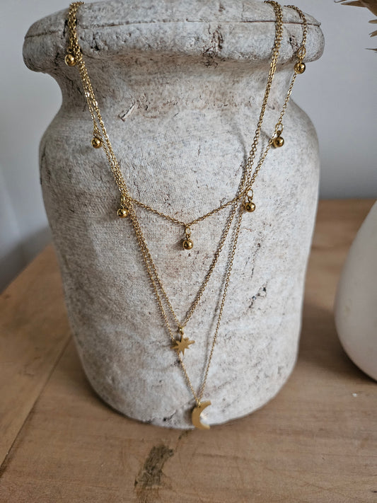 Collier 3 rangs