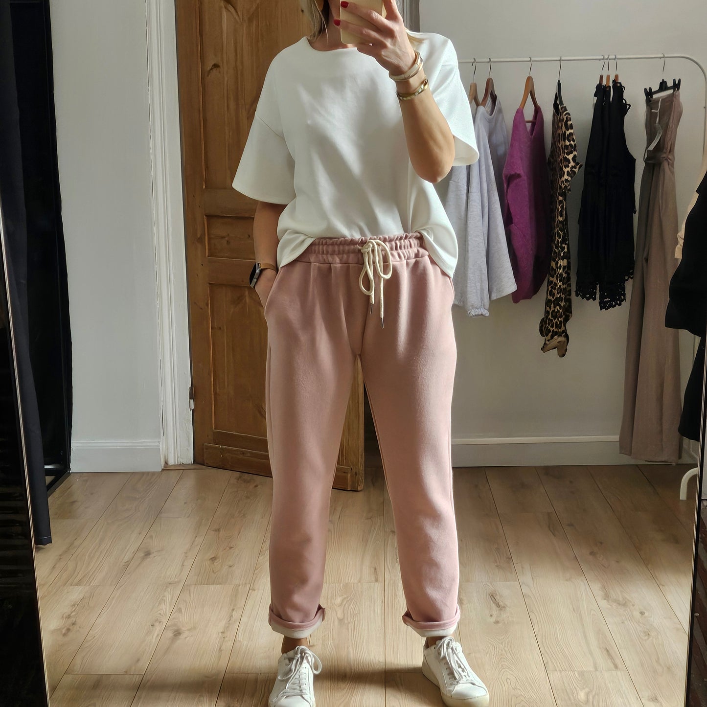 Pantalon rose
