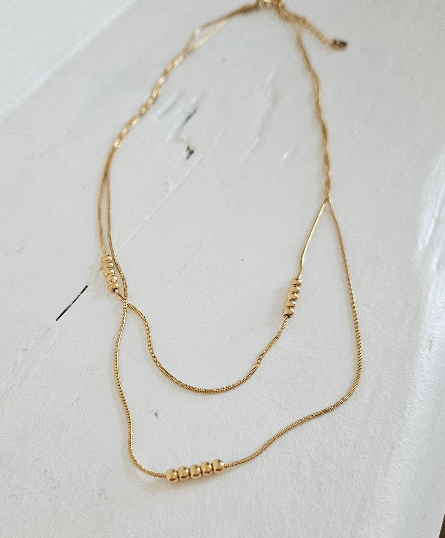 Collier double rangs