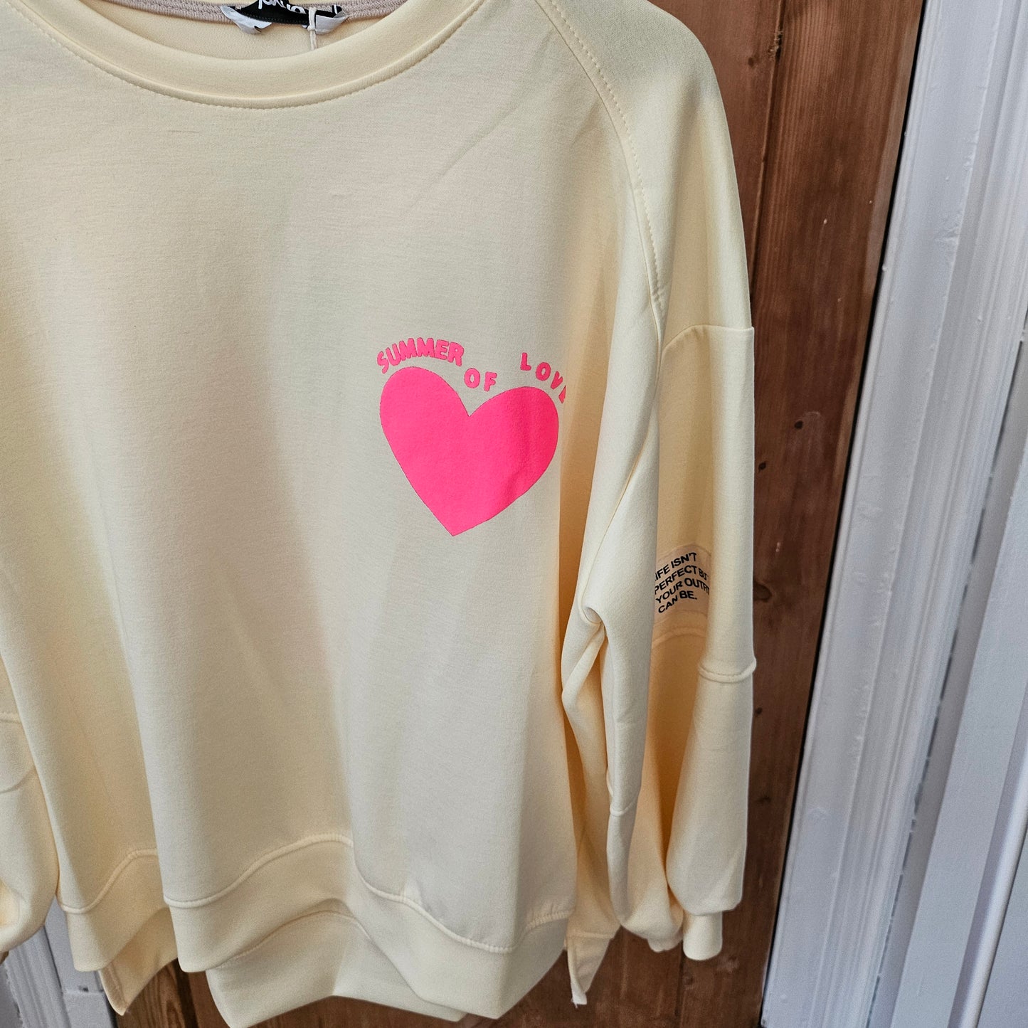 Sweat Summer of love jaune