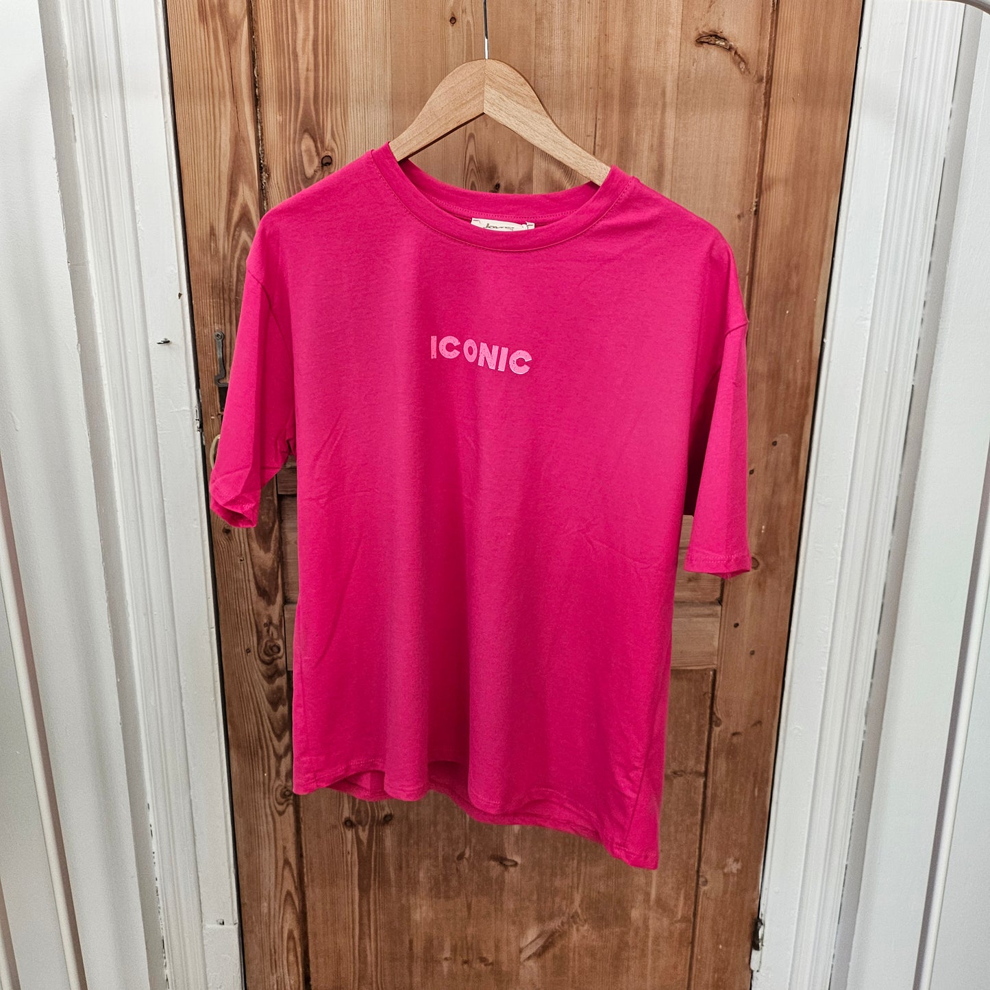 T-shirt ICONIC fuchsia