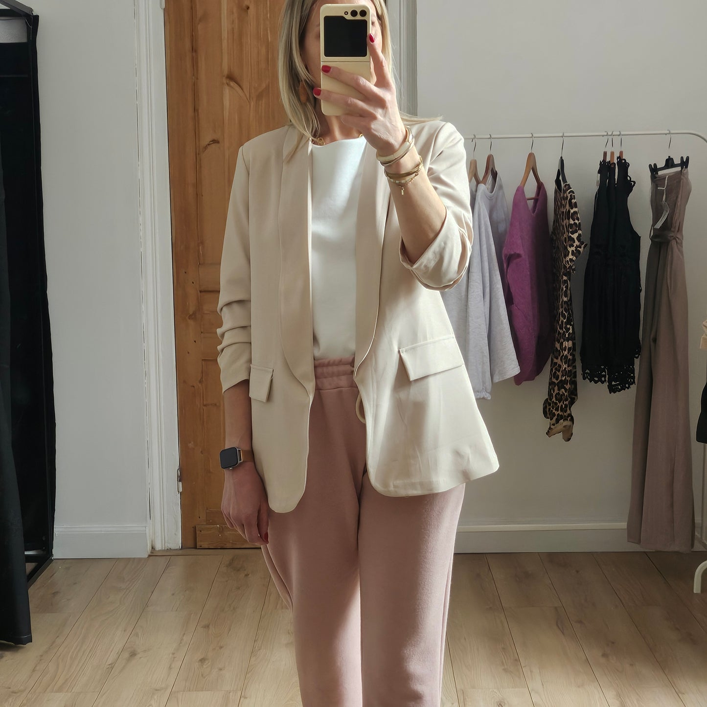 Veste écrue