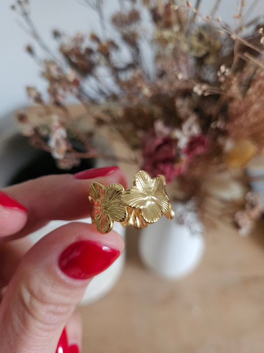 Bague fleur
