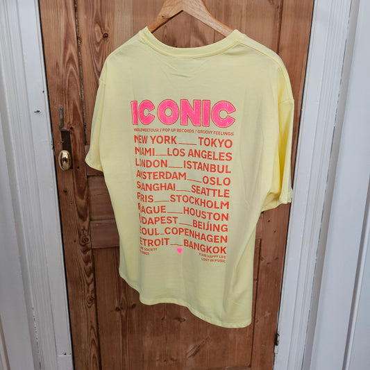 T-shirt ICONIC jaune