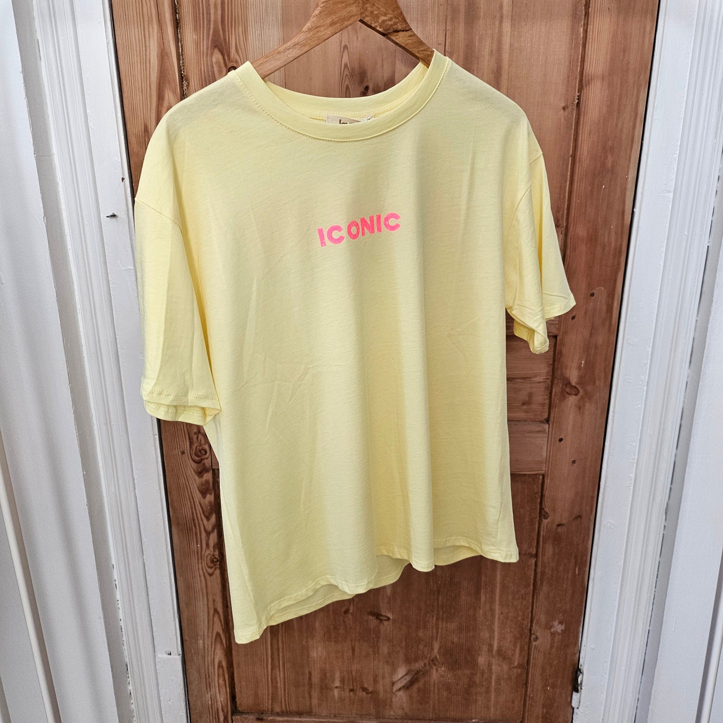 T-shirt ICONIC jaune