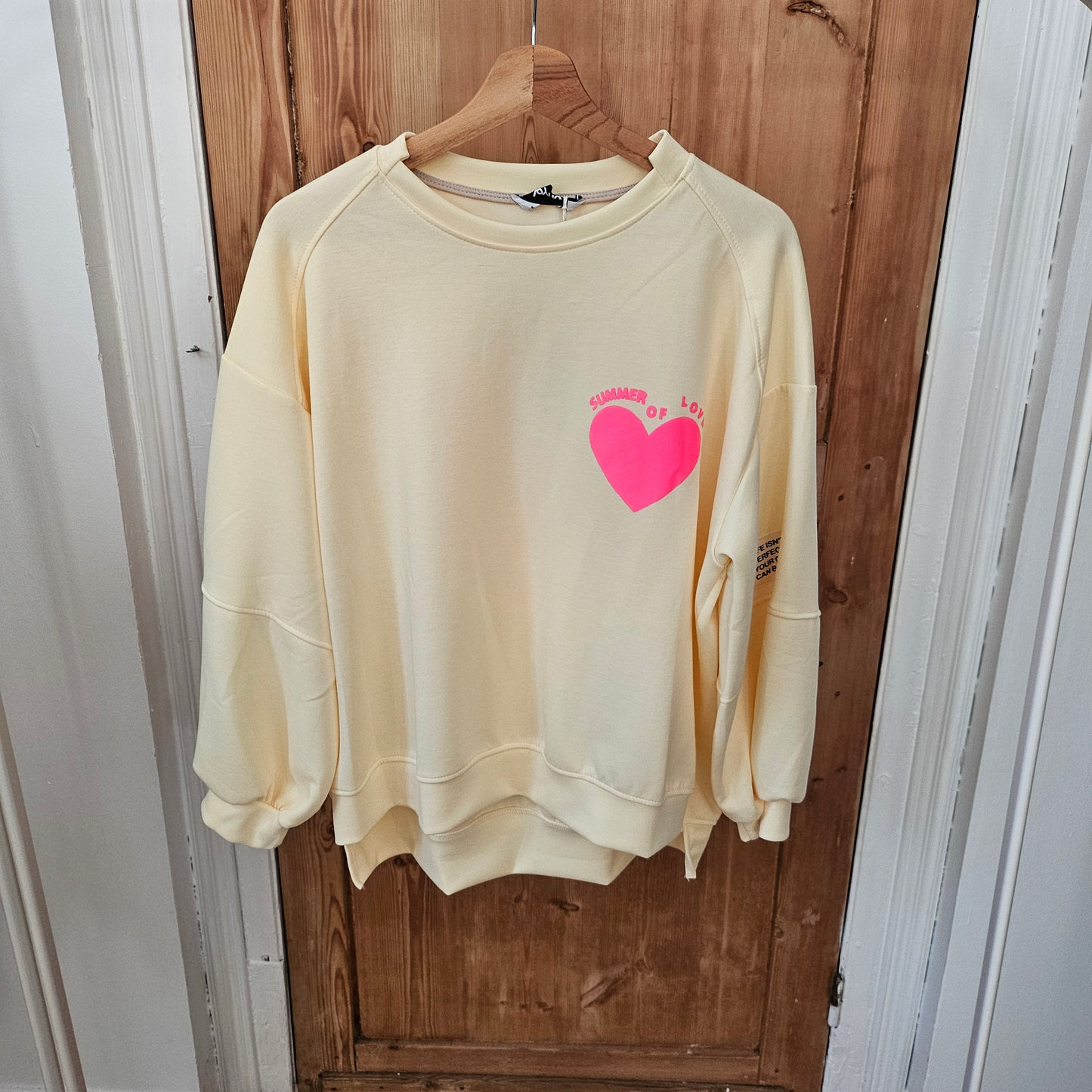 Sweat Summer of love jaune