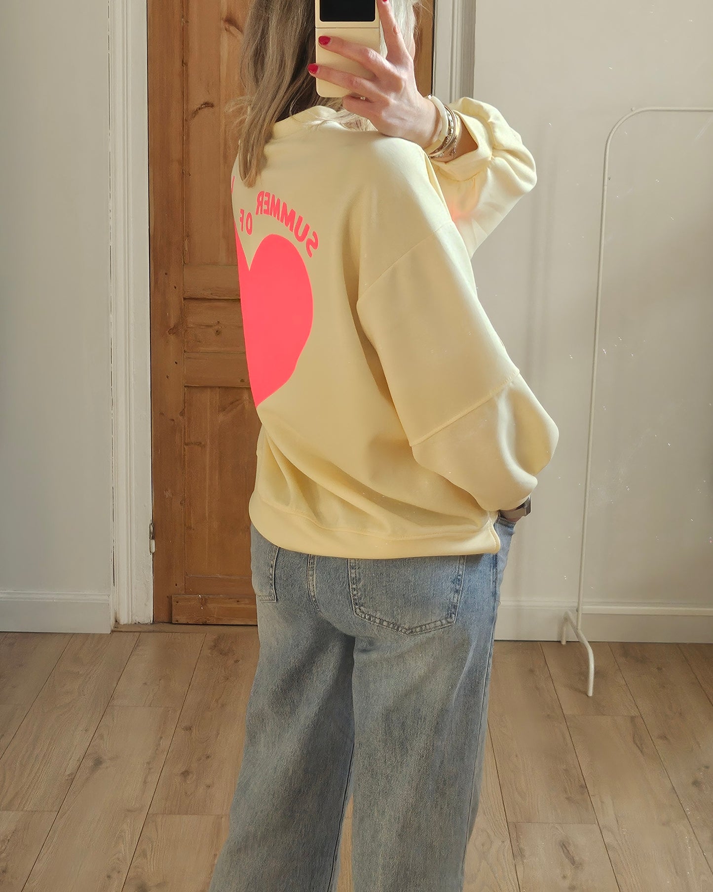 Sweat Summer of love jaune
