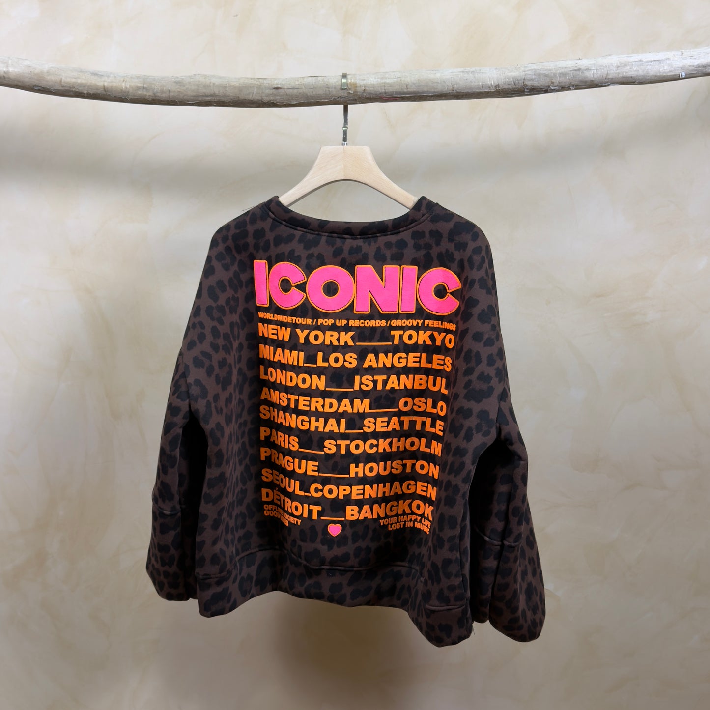 PREVENTE - Sweat ICONIC Léopard