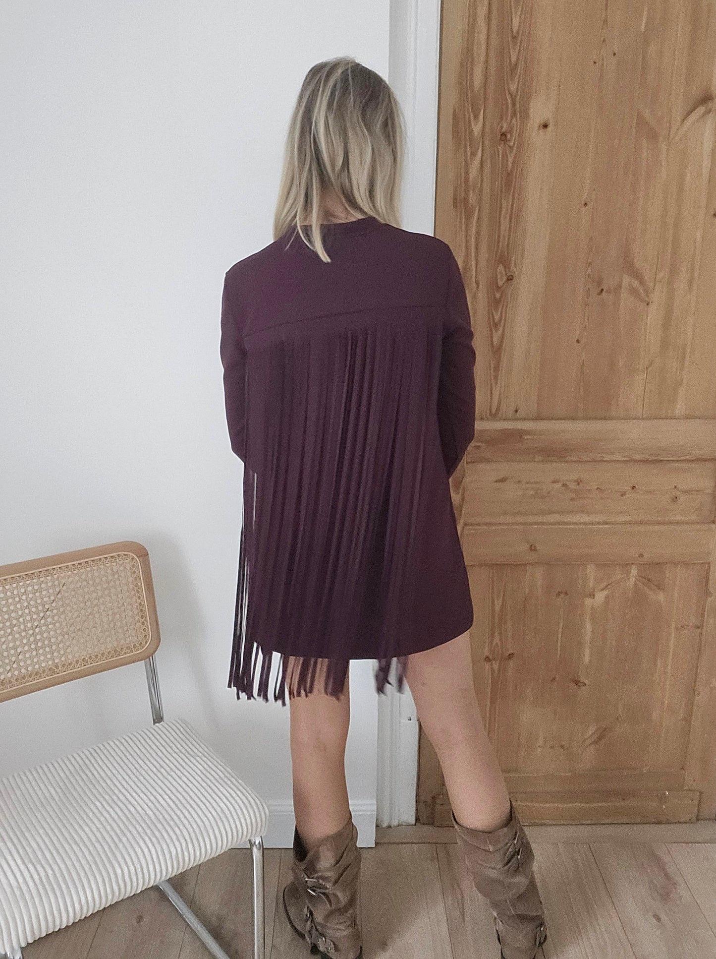robe-franges-bordeaux