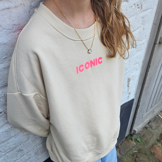 sweat iconic beige